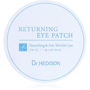 Dr. HEDISON Nourishing & Anti-Wrinkle Care hydrogelová maska na oční okolí proti tmavým kruhům 60 ks