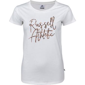Russell Athletic S/S CREWNECK TEE SHIRT Dámské tričko, bílá, velikost S