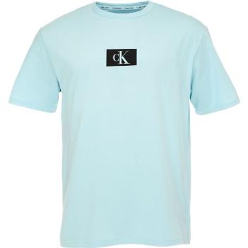 Calvin Klein S/S CREW NECK Pánské triko, světle modrá, velikost