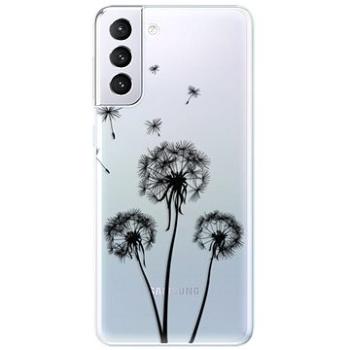 iSaprio Three Dandelions - black pro Samsung Galaxy S21+ (danbl-TPU3-S21p)