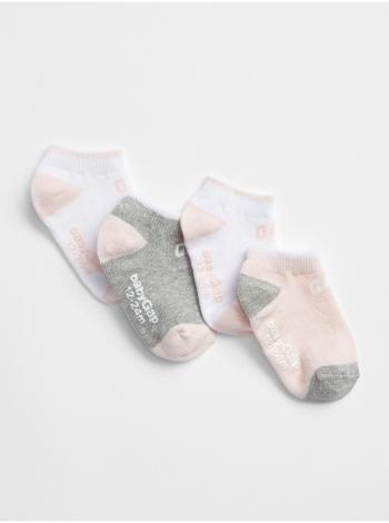 Barevné holčičí ponožky GAP, 4 páry