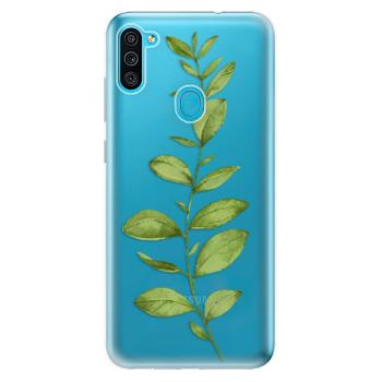 Odolné silikonové pouzdro iSaprio - Green Plant 01 - Samsung Galaxy M11