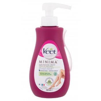 Veet Minima Hair Removal Cream Dry Skin 400 ml depilační přípravek pro ženy