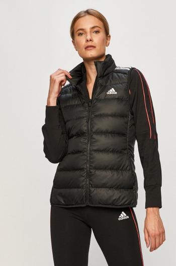 Sportovní péřová vesta adidas Performance GH4586 černá barva, zimní