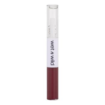 Wet n Wild MegaLast Lock 'N' Shine Lip Color + Gloss 4 ml rtěnka pro ženy Pinky Promise tekutá rtěnka