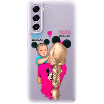 iSaprio Mama Mouse Blonde and Boy pro Samsung Galaxy S21 FE 5G (mmbloboy-TPU3-S21FE)