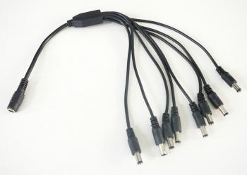 T-LED DC rozbočovač Vyberte počet výstupů: 5 výstupů