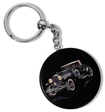 Kulatá klíčenka Duesenberg Black