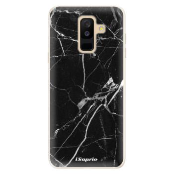 Silikonové pouzdro iSaprio - Black Marble 18 - Samsung Galaxy A6+