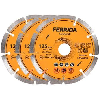 FERRIDA Diamond Blade 125MM 3ks