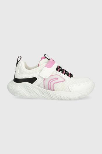 Dětské sneakers boty Geox bílá barva