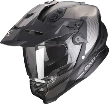 Scorpion ADF-9000 AIR TRAIL Matt Black/Silver XS Přilba