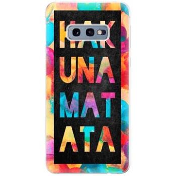 iSaprio Hakuna Matata 01 pro Samsung Galaxy S10e (haku01-TPU-gS10e)