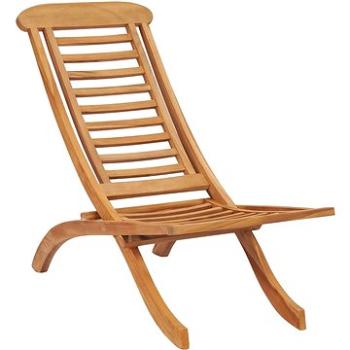 Skládací zahradní židle masivní teakové dřevo 49381 (49381)