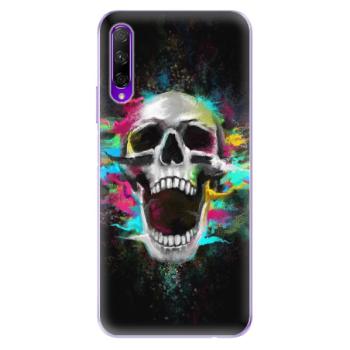 Odolné silikonové pouzdro iSaprio - Skull in Colors - Honor 9X Pro