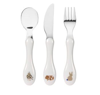 Lässig Cutlery 3pcs Little Mateys královská modrá