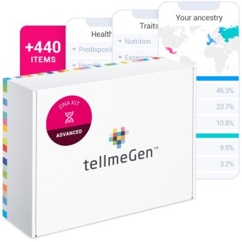 Pokročilý DNA Test - tellmeGen