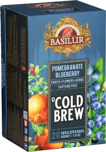 Basilur Cold Brew Pomegranate Blueberry 20x2g 20 ks