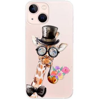 iSaprio Sir Giraffe pro iPhone 13 mini (sirgi-TPU3-i13m)