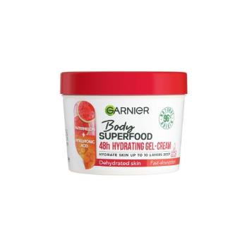 Garnier Body Superfood 48h Hydrating Gel-Cream Watermelon & Hyaluronic Acid 380 ml tělový krém pro ženy na dehydratovanou pleť