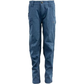 ALPINE PRO JERSO Dětské kalhoty, modrá, velikost 128-134