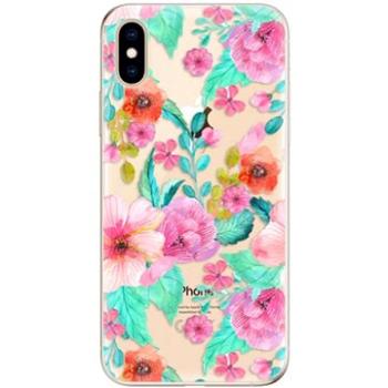 iSaprio Flower Pattern 01 pro iPhone XS (flopat01-TPU2_iXS)