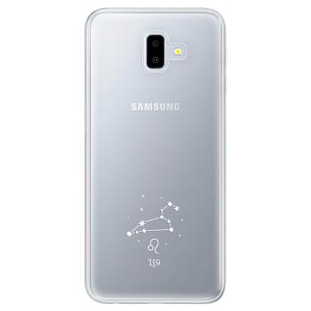 Odolné silikonové pouzdro iSaprio - čiré - Lev - Samsung Galaxy J6+