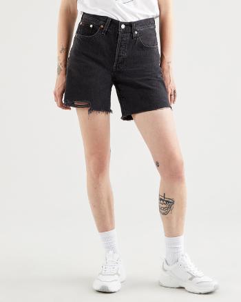 Levi's® 501® Mid Thigh Šortky Černá