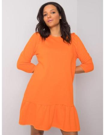 Dámské šaty Adoria RUE PARIS oranžové 