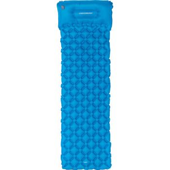 Crossroad MORTON Nafukovací matrace s polštářkem a nafukovacím vakem, modrá, velikost UNI