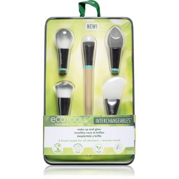 EcoTools Interchangeables™ Wake Up & Glow multifunkční štětec s 5hlavicemi 1 ks