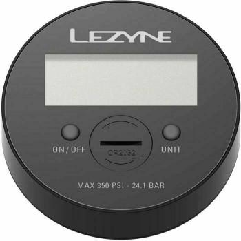 Lezyne 350 Psi Digital Black Manometr