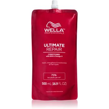 Wella Professionals Ultimate Repair Conditioner hydratační kondicionér pro poškozené a barvené vlasy náhradní náplň 500 ml