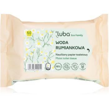 Luba ECO Family vlhčený toaletní papír Chamomile 50 ks