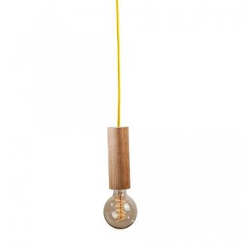Závěsné stropní svítidlo VERTIGO – žlutý kabel