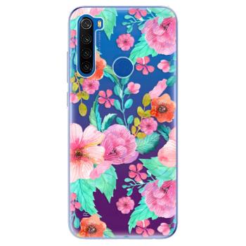 Odolné silikonové pouzdro iSaprio - Flower Pattern 01 - Xiaomi Redmi Note 8T