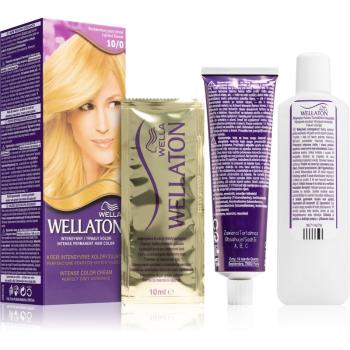 Wella Wellaton Permanent Colour Crème barva na vlasy odstín 10/0 Lightest Blonde