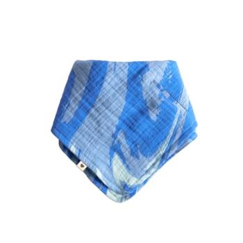 BIBS® Trojúhelníkový šátek Tie Dye Ocean