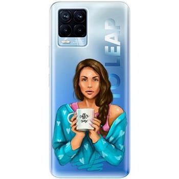 iSaprio Coffe Now - Brunette pro Realme 8 / 8 Pro (cofnobru-TPU3-RLM8)