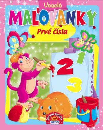 Veselé maľovanky Prvé čísla - Jánošíková Zuzana