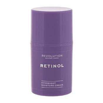 Revolution Skincare Retinol Overnight 50 ml noční pleťový krém W na všechny typy pleti; proti vráskám; na rozjasnění pleti; zpevnění a lifting pleti