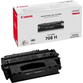Toner Canon CRG-708H černý velký (6000str./5%), 0917B002