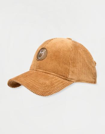 Knowledge Cotton 8 Wales Corduroy Cap 1366 Brown Sugar