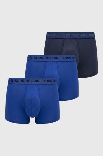 Boxerky Michael Kors 3-pack pánské, tmavomodrá barva