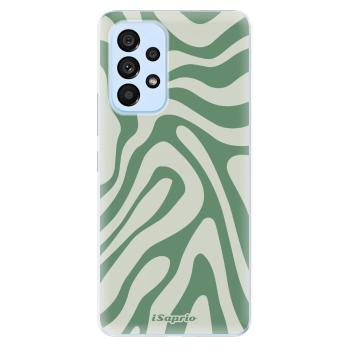 Odolné silikonové pouzdro iSaprio - Zebra Green - Samsung Galaxy A53 5G