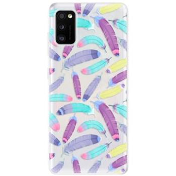 iSaprio Feather Pattern 01 pro Samsung Galaxy A41 (featpatt01-TPU3_A41)