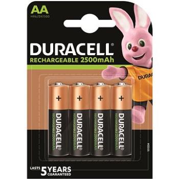 Duracell Rechargeable baterie 2500mAh 4 ks (AA) (81544688)