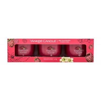 Yankee Candle Red Raspberry dárková kazeta vonná svíčka 3 x 37 g unisex