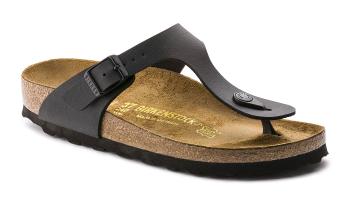 Birkenstock Gizeh BF Black Regular Fit černé 43691