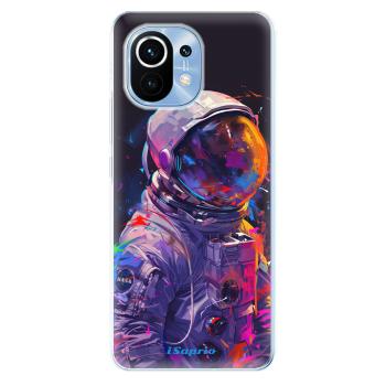 Odolné silikonové pouzdro iSaprio - Neon Astronaut - Xiaomi Mi 11